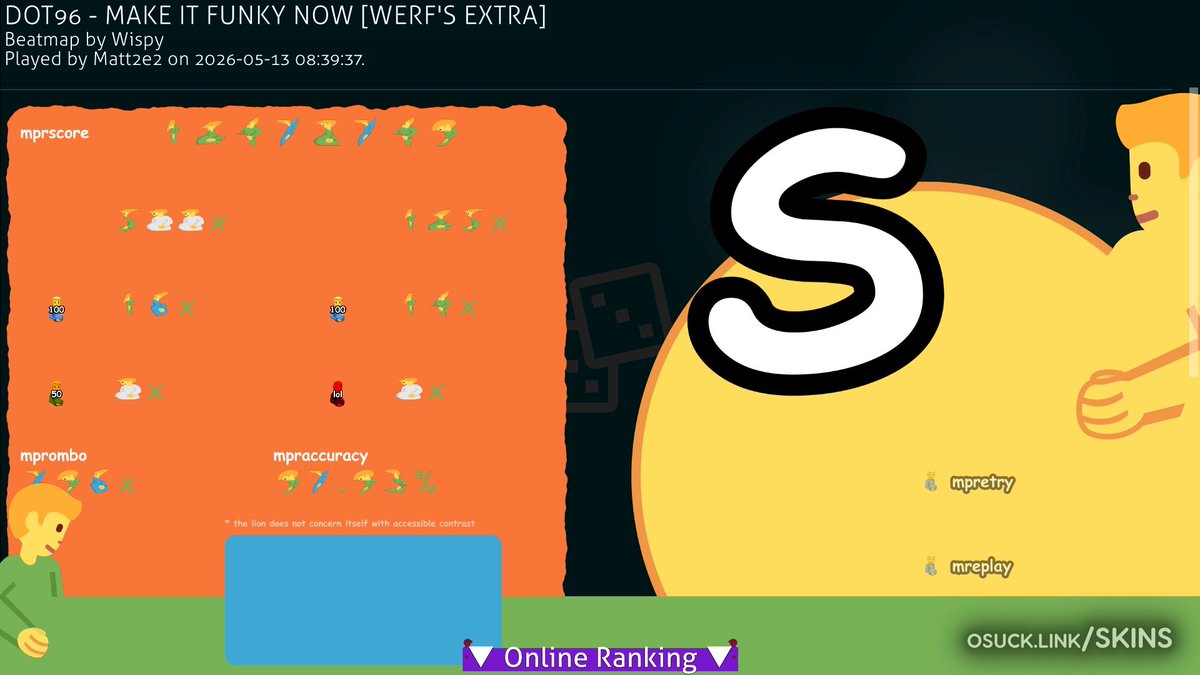 New osu skins tweet media
