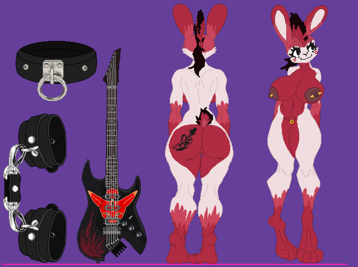 Doomdraws69's tweet photo. Adoptable Ref sheet I made for my friend on discord 

Her name is Accord and she's a British Punk rocker https://t.co/dimRfOkFSL