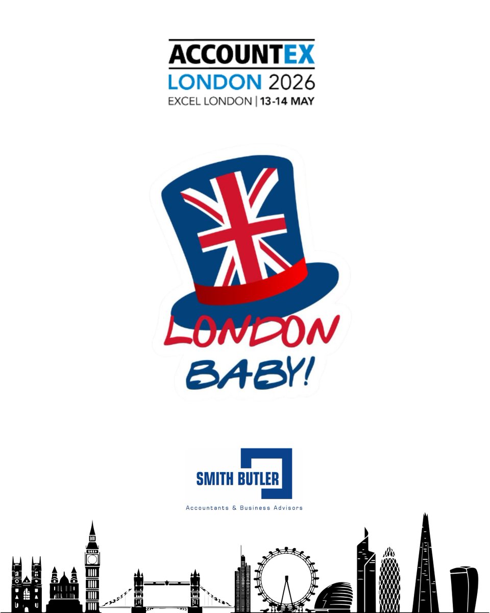 smithbutleruk's tweet photo. The #smithbutleruk team are heading down to #accountex2026 in #london
The World's Largest Accountancy & Finance Expo where we can network and keep up to date with the latest knowledge and software to assist and support our clients.
#accountants #businessadvice https://t.co/r2LBW2i5Tb