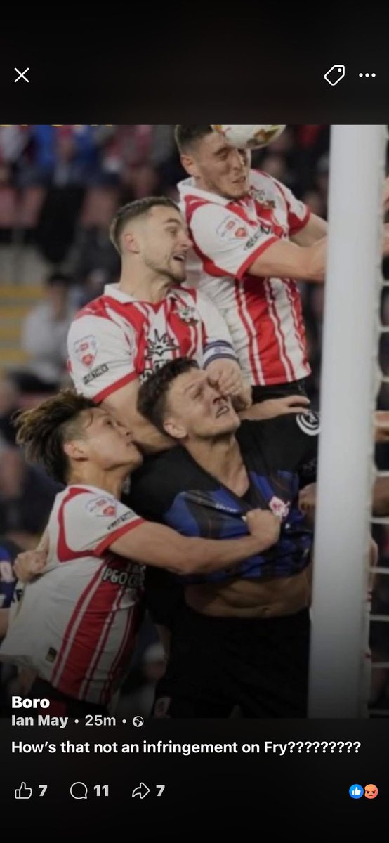 CraigRenwick's tweet photo. @bfgfox @EddieBurfi Every replay shows no contact between Larin and Fry 🤣 Stewart pulled to the ground? What about fry dragged to the floor for your opening goal and Morris too, got your blinkers on I see https://t.co/XXuxwzfeiA