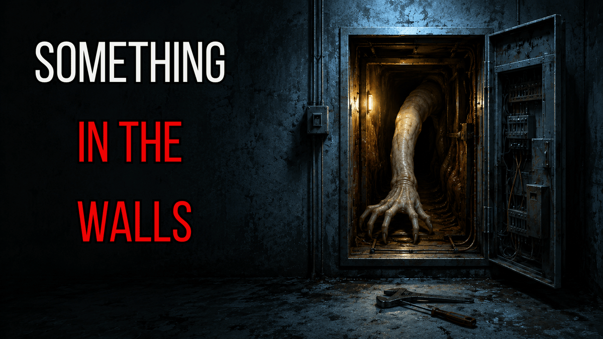 HorrorLexicon's tweet photo. A missing maintenance man. A warm service panel. A hallway inside the building that should not exist.
Full story here -> https://t.co/0vpdUSqX3v

#HorrorStories #BuildingHorror #BodyHorror https://t.co/4XqT4Y6saB