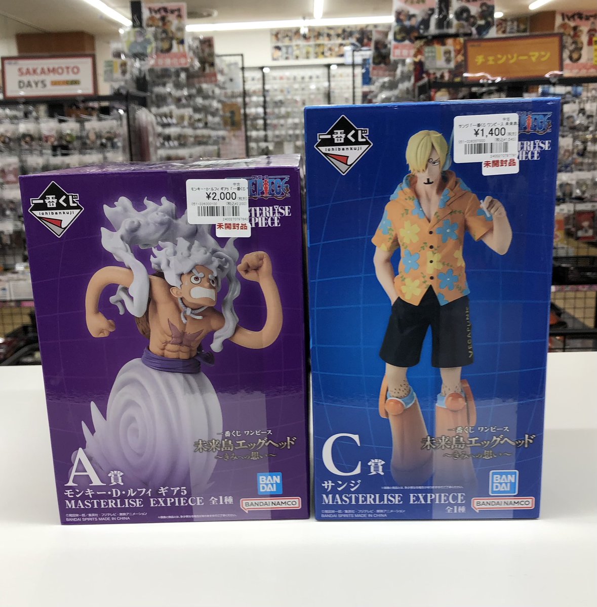 ✨入荷情報✨ 一番くじ ONE PIECE ドフラミンゴ ルフィ、ゾロ
