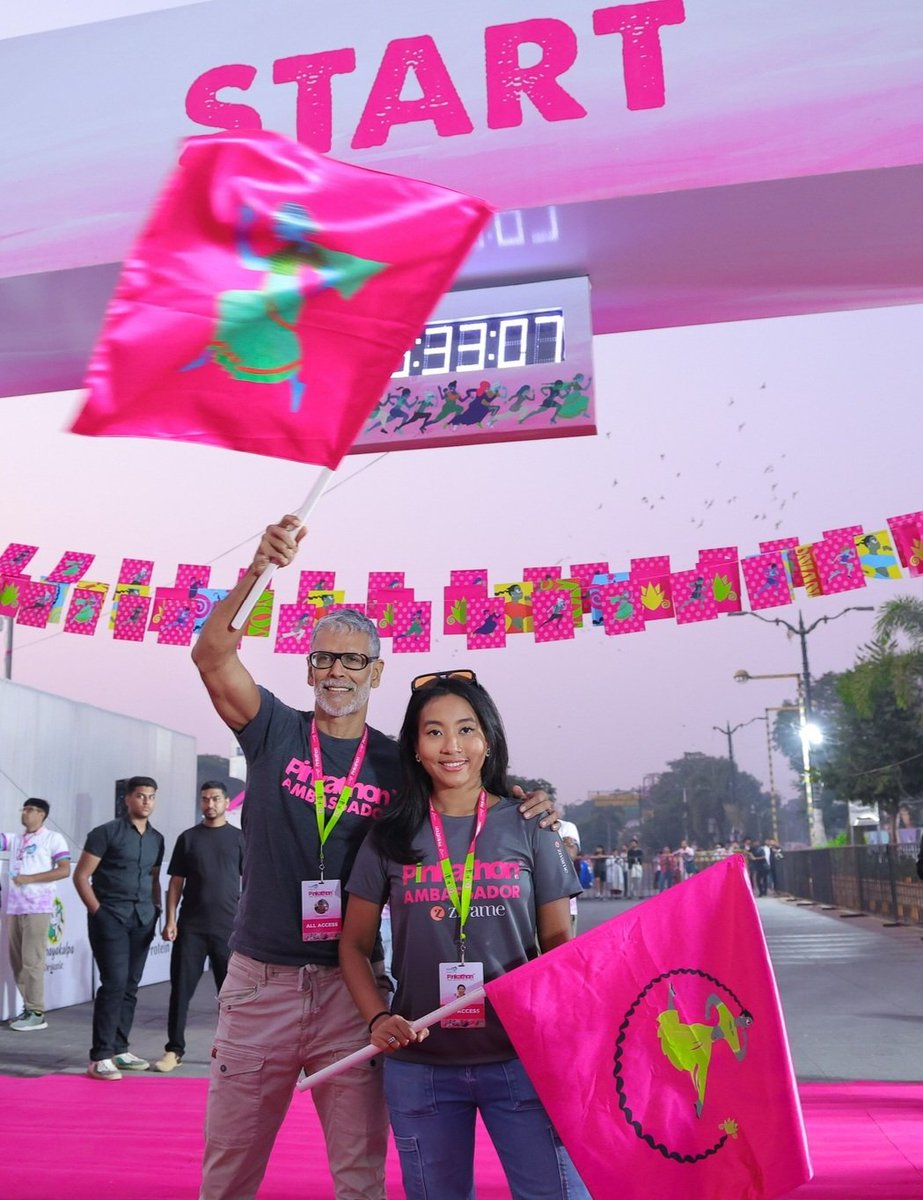 Pinkathon India tweet media