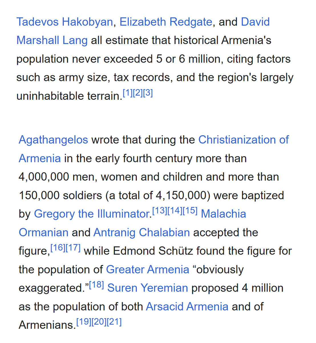 HovhanNaz's tweet photo. Armenia's population historically is estimated to have peaked at 4-6 million at a time when global population was under 300 million. https://t.co/5G4pDI0Lru