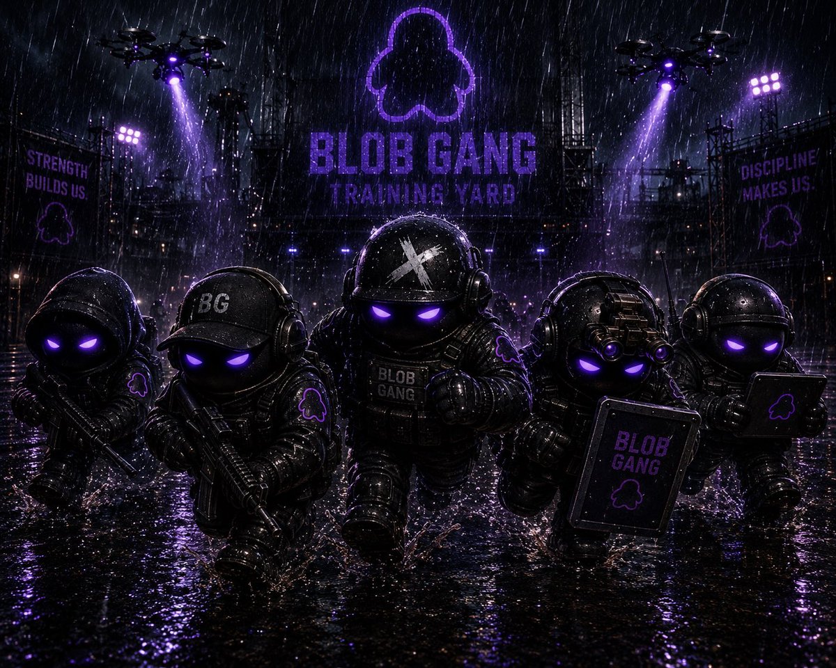 $BLOB Gang General ⚫️🎖️⚔️ tweet media