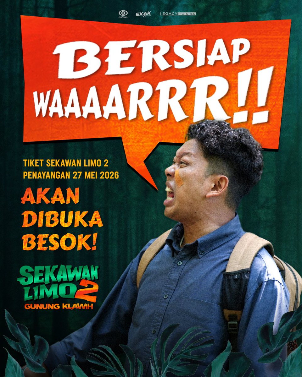 FILM SEKAWAN LIMO 2 - 20 MEI DI BIOSKOP tweet media