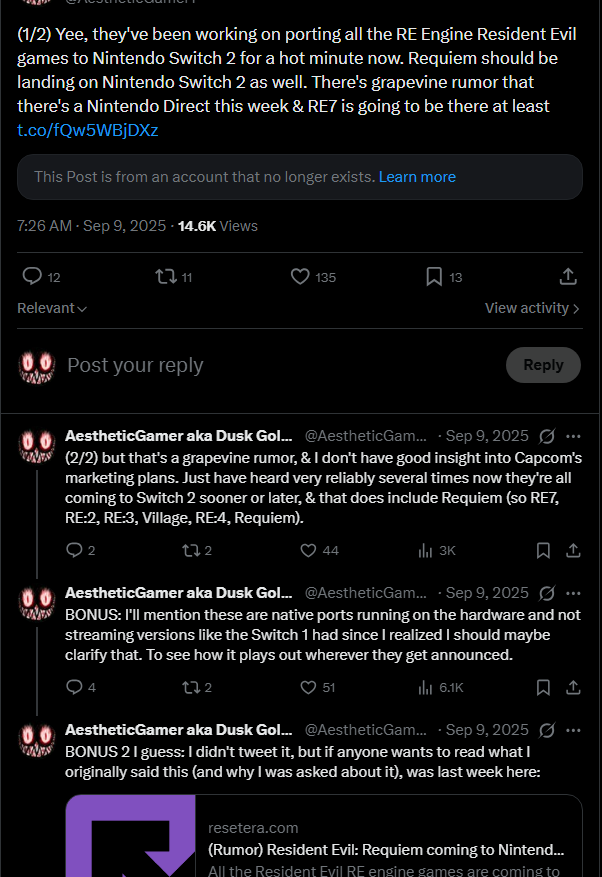 AestheticGamer aka Dusk Golem tweet media