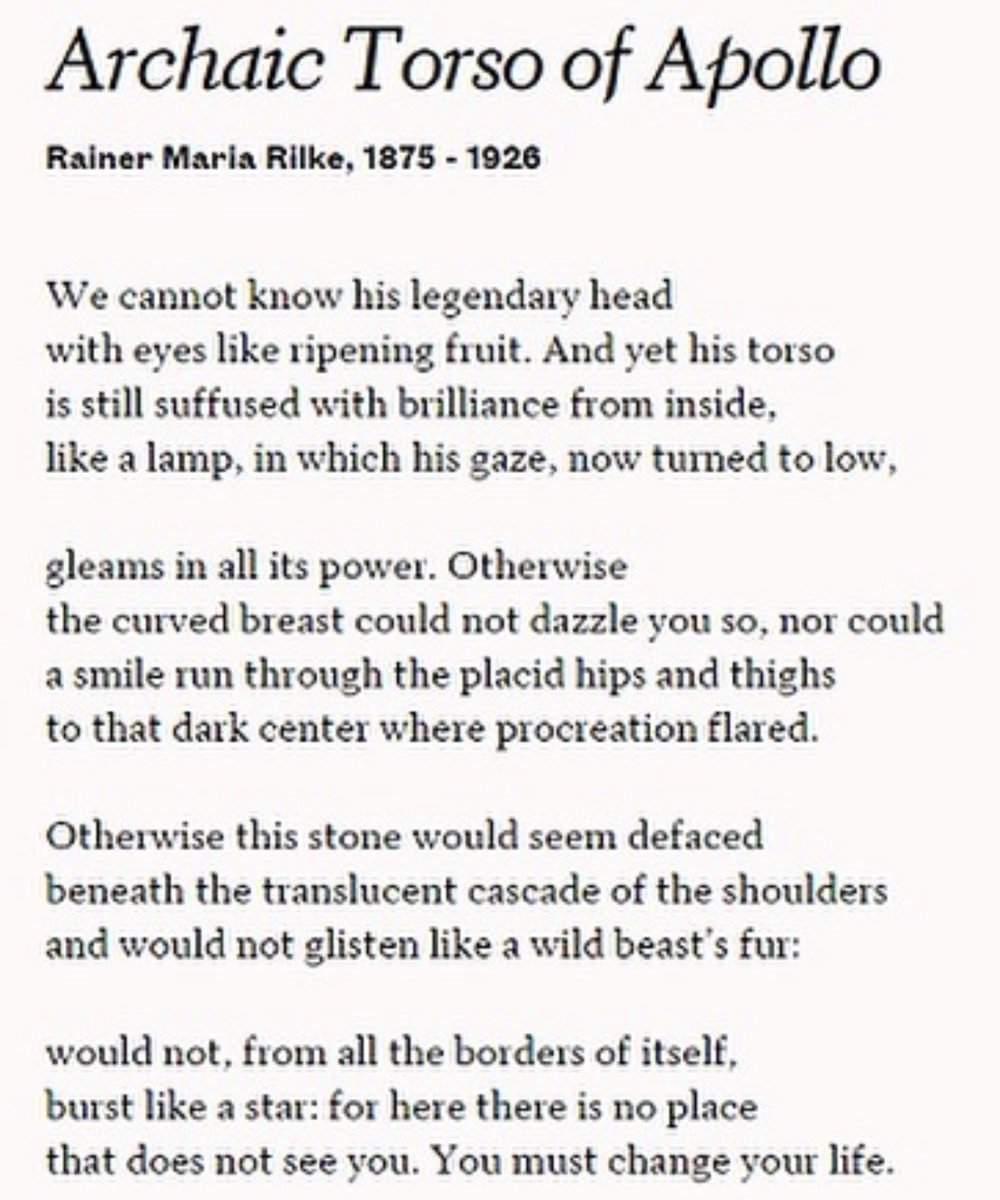 I don’t know poetry but this is the best poem I ever read