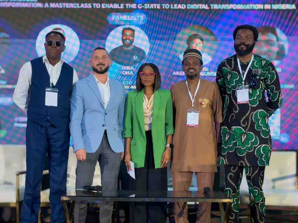 ipNXTweet's tweet photo. On Tuesday, April 28, 2026, ipNX, our Chief Technology Architect, Oluwaseun Oluboyo participated in a high-level panel session at IoT West Africa 2026 held at the Landmark Centre, Victoria Island, Lagos.
The boardroom dialogue, titled “Tech Transformation: A Masterclass to Enable the C-Suite to Lead Digital Transformation in Nigeria,” brought together industry leaders to explore how organisations can leverage technology, innovation, and strategic leadership to remain competitive in a rapidly evolving digital economy.
The session reinforced the importance of public engagement and industry discourse in shaping the future of business and technology. Platforms like these create opportunities for collaboration, knowledge exchange, and practical insights that help organisations navigate transformation with greater clarity and impact.
At ipNX, we believe meaningful conversations across industries are essential to accelerating innovation, strengthening digital adoption, and building a more connected and future-ready Nigeria.
#ipNX #IoTWestAfrica #DigitalTransformation