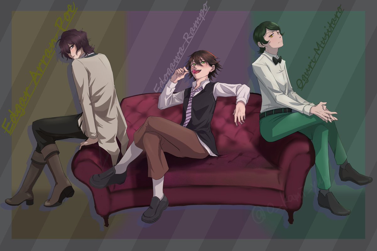 o_kami_yuu's tweet photo. BSD 物奇組 https://t.co/ijvUcXCuWm