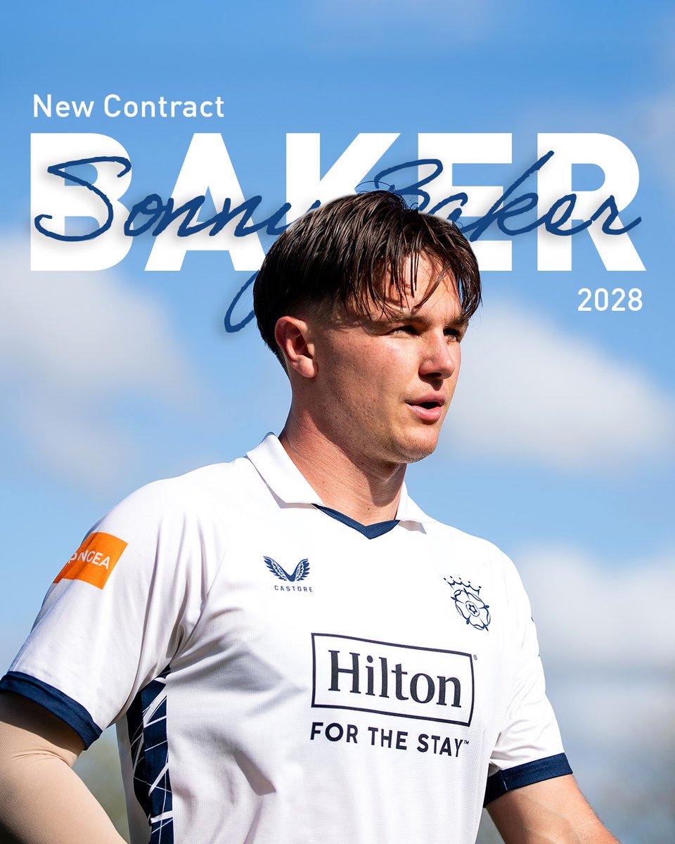hantscricket's tweet photo. Two more years of ELECTRIC pace at Utilita Bowl ⚡

Sonny Baker has signed a contract extension until the end of the 2028 season 🤩

📰 Read more 👉 https://t.co/WyT2JaNgCd https://t.co/8ztpwsYQoS