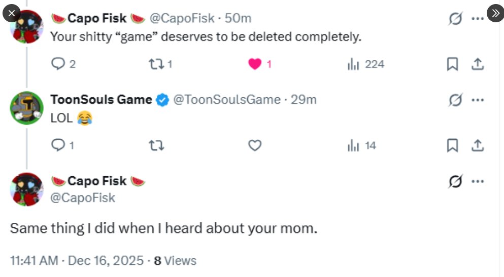 ToonSouls Game tweet media