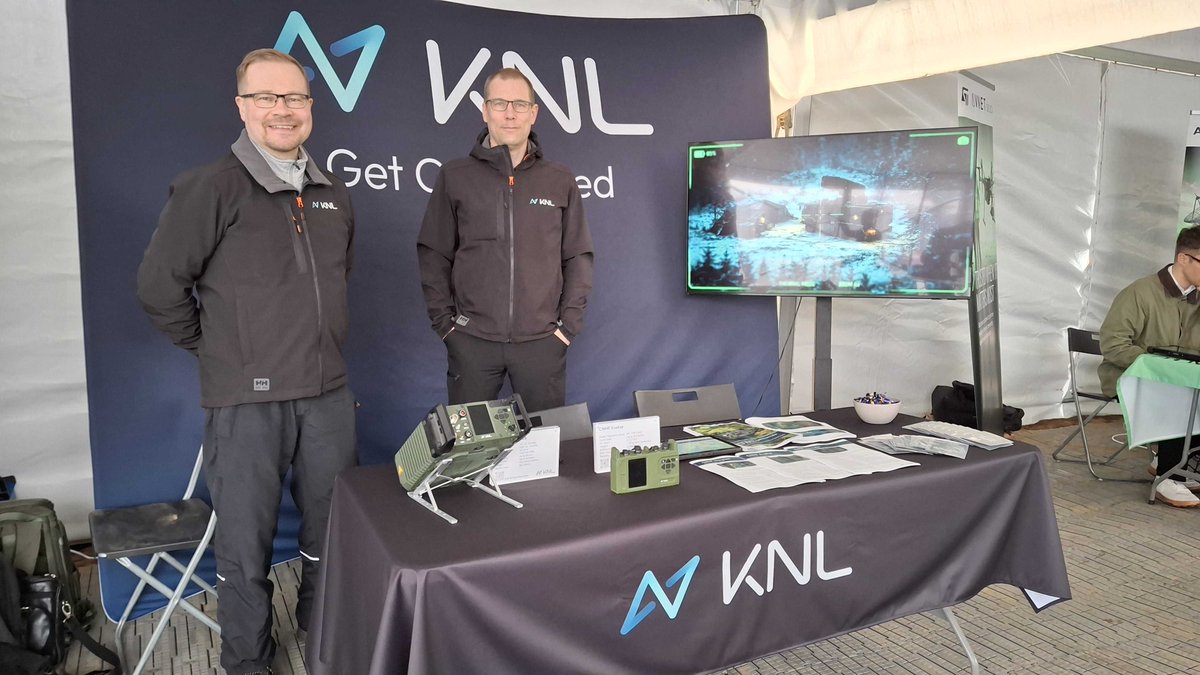 KNLNetworks's tweet photo. Greetings from #DAIMEXBaltic! 🇱🇹 The exhibition &amp; live demo day is now underway.

📍Visit us at stand A2 to explore our CNHF solutions and see how they support secure, resilient &amp; mission-adaptive communications in modern defence and security operations.

#KNL #DefenceTech https://t.co/MDah1KmjcO