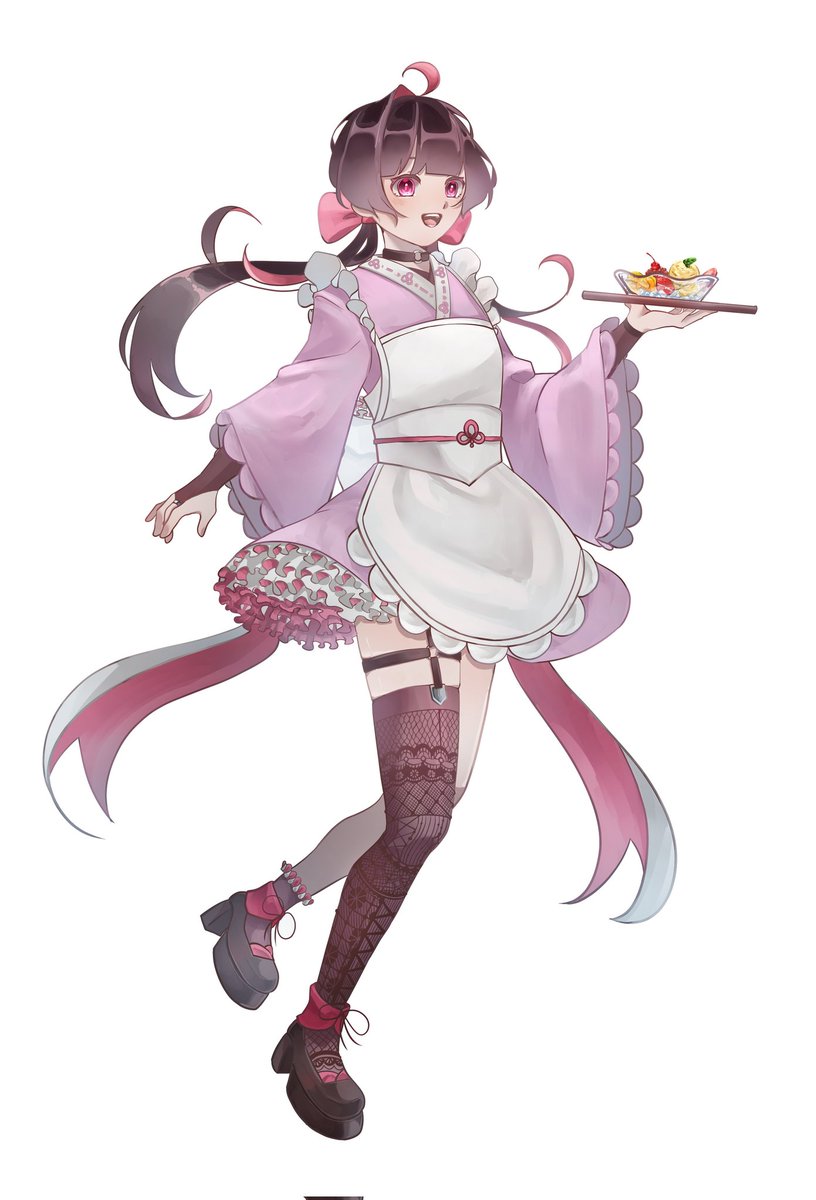 saika__715's tweet photo. #OC  #イラストㅤㅤㅤ 

和メイドちゃん https://t.co/6hkyBu6xIt