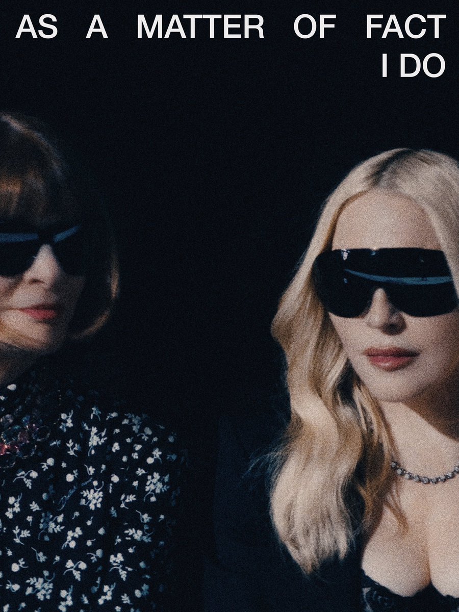 kasiuha's tweet photo. Script for #Madonna’s #ConfessionsII promo film, featuring #AnnaWintour. https://t.co/j9VWNAnnKW