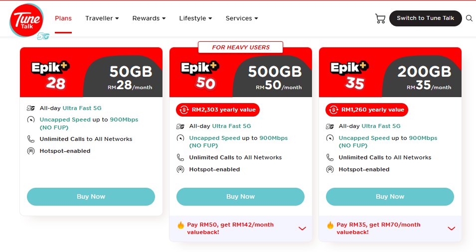 lightdiean's tweet photo. @PifyAlana @_hiehime @umobile sbb tue aq guna tunetalk epik+ prepaid jek sbb yg tue ada kuota besar gila! epik+ 50 aq guna memang cukup sampai sebulan tapi skrg ni 500GB, sebelum ni 350GB.. better subs skrg weh https://t.co/FCMAFIyYzZ