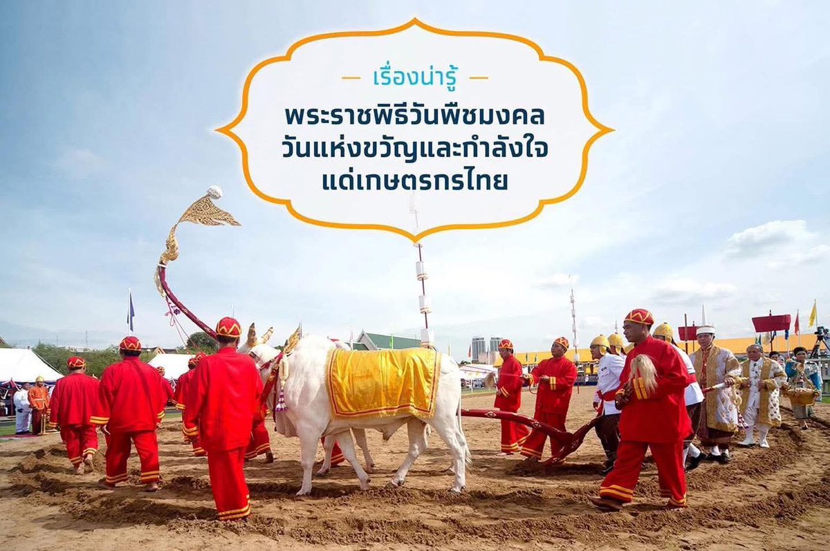 29Army291's tweet photo. " เรื่องน่ารู้เกี่ยวกับ วันพืชมงคล"
วันพืชมงคล โดยแต่ละปีจะจัดพระราชพิธีจรดพระนังคัลแรกนา
หลายคนคงคุ้นเคยกันดีกับงานพระราชพิธีพืชมงคล และพระราชพิธีจรดพระนังคัลแรกนาขวัญ ซึ่งเป็นราชประเพณีเก่าแก่โบราณ เพื่อเสริมสร้างขวัญและกำลังใจแก่เกษตรกรของชาติ
#พืชมงคล 
#พระโคเสี่ยงทาย https://t.co/mKzVnqUl3r