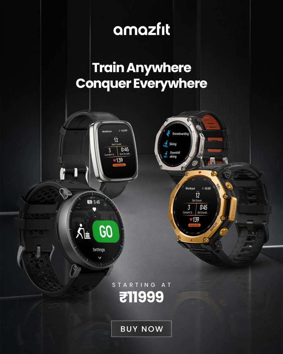 Amazfit India tweet media