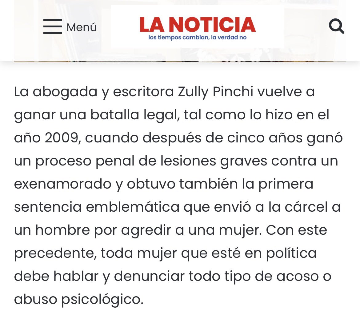 SolidariosABC's tweet photo. 🚨Totalmente agradecidos con la Resolución emitida por la Subprefectura de Lima Perú 🇵🇪 🚨a nuestra Directora Zully Pinchi, otorgándole garantías personales que solicitó contra Carlos Jaico. Zully Pinchi , se encuentra auto exiliada en España para proteger su integridad física . https://t.co/3B703sOmsR