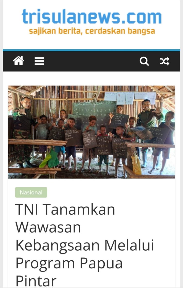 AndafinBr's tweet photo. TNI Kita kembali membawa kisah segar bahwa kebaikan telah tiba dan Indonesia benar-benar bersatu.
Hadir Bantu Masyarakat https://t.co/krTPNVci5y