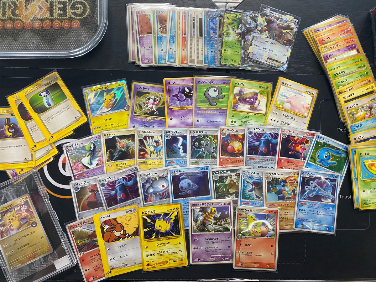 ⚡️買取情報⚡️ 本日もポケカレトロ たくさんお買取りさせて頂きまし