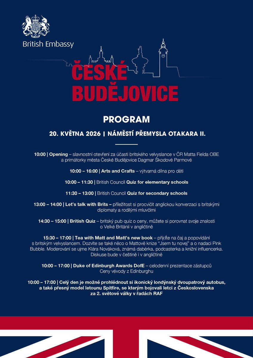 British Embassy Prague tweet media