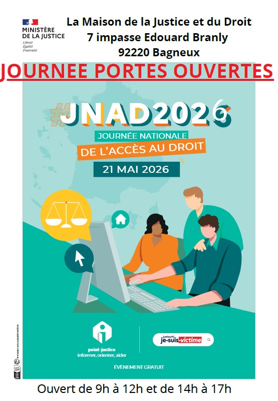 Cdad92's tweet photo. 📢 Le 21/05, Journée nationale de l’accès au droit ! Le CDAD vous donne RDV pour des événements gratuits et ouverts à tous dans les #HautsDeSeine.

📍 Forum de l'accès au droit au centre commercial Les 4 Temps à la Défense
📍 Portes ouvertes dans les MJD et Point-justice : https://t.co/iGVKwkYTsJ