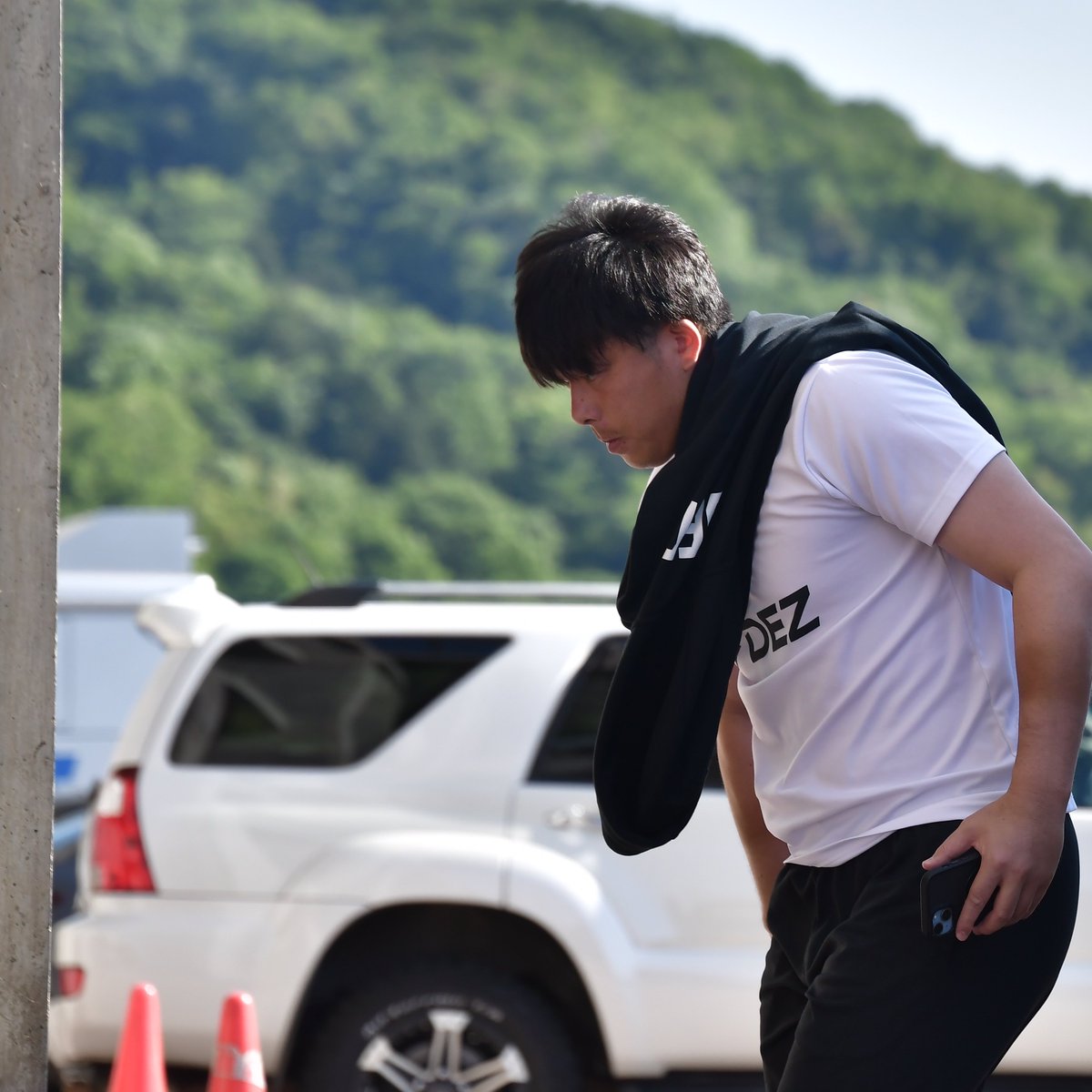 Bus arrival……🚌🔥 #鳥取vs滋賀 #レイラック滋賀