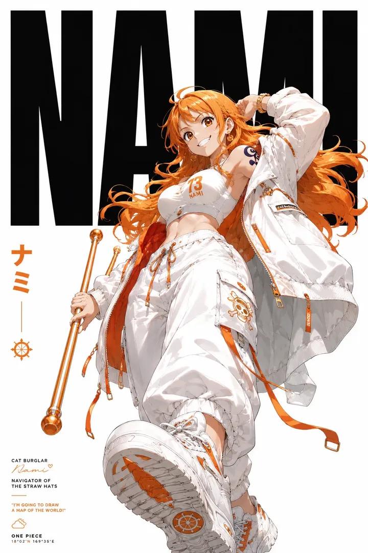 Anime Streetwear Editorial Poster