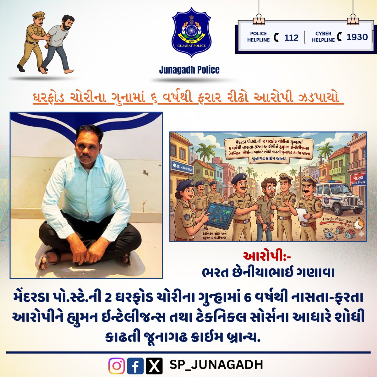 SP Junagadh tweet media
