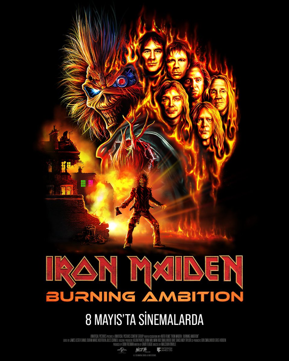 MaidenWorldTR's tweet photo. Bugün Çarşamba. Yani "Sinema Günü". = Çoğu sinemada filmleri 140 TL'ye izleyebiliyorsunuz. Buna Burning Ambition da dahil. İstanbul'da şu an Emaar, Maltepe Piazza, Cevahir, Kanyon, Vadistanbul, MarmaraPark sinemalarında Iron Maiden belgeselini 140 TL'ye seyredebilirsiniz. https://t.co/pJK0voEd0B