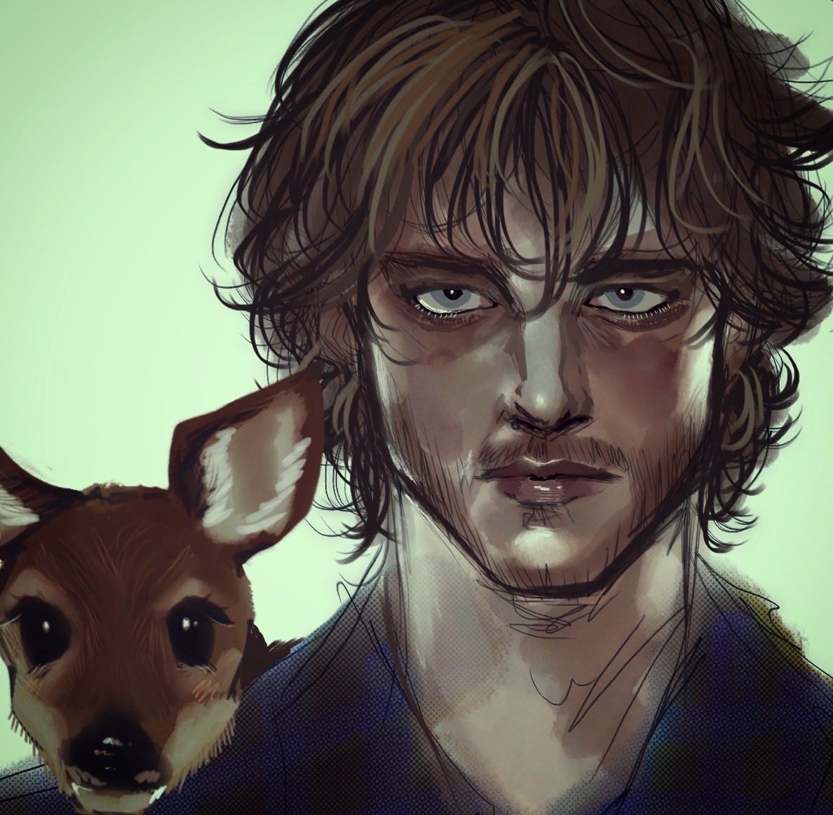 BitterToffu's tweet photo. First hannigram art yet 
#hannigram #willgraham https://t.co/0KOcTFNbKw
