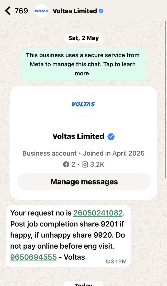 amarthind's tweet photo. @myvoltas I m very disappointed with the poor service of  water cooler which we brought new last month and not working since 15 day &amp; we complained 10 days before . https://t.co/3SR6THrhhL