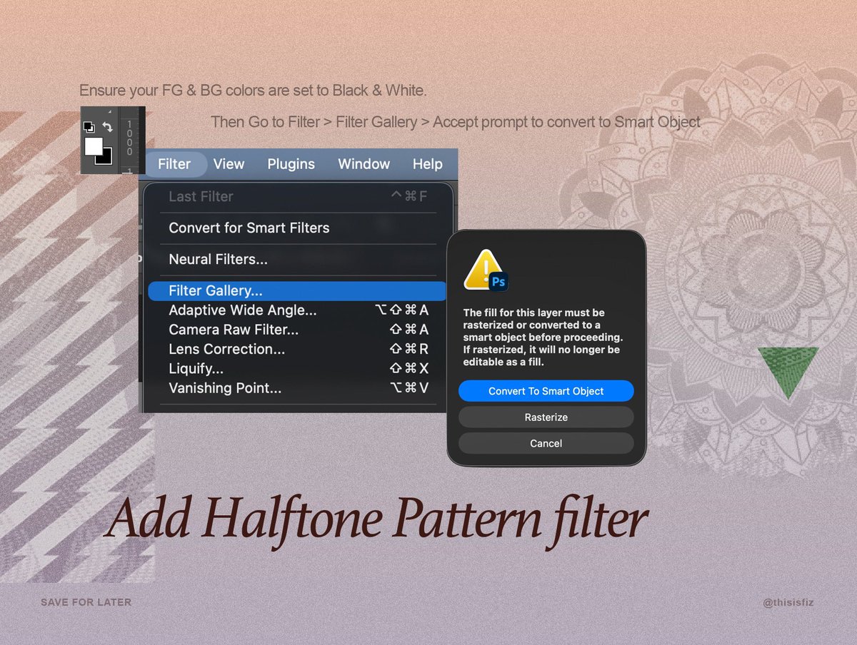thisisfiz's tweet photo. i saw a couple of ai-fed replications yesterday. i’m very much pro ai &amp; i genuinely appreciate being an inspiration, but that level &amp; method of replication just felt off.

at the same time, i also saw people genuinely curious about the process.

so here’s how i actually did it: https://t.co/08usmHj5gA