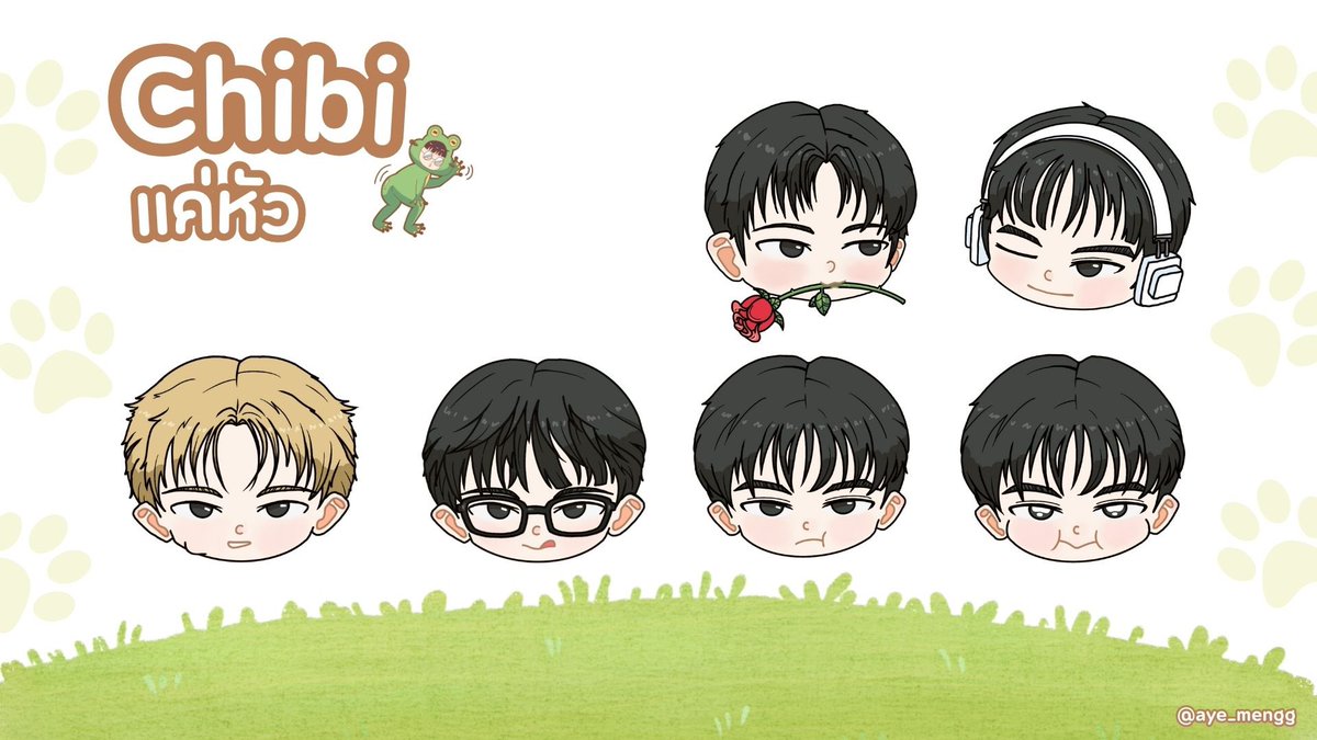 aye_mengg's tweet photo. รับวาดรูปจิบิน่ารักๆ ไปทำ giveaway ครับ 🌻✨
💫แค่หัว 20 ของตกแต่ง +10/1ชิ้น
💫ตั้งตัว 40 แถมของตกแต่ง1ชิ้น เพิ่มของตกแต่ง +10/1ชิ้น
แก้ไขงานได้ 3 ครั้งครับผม 🙇🏻‍♀️💗✨
#รับวาดgiveaway #รับวาดแฟนอาร์ต #commissionTH #รับวาดรูป https://t.co/15AJosz9oE