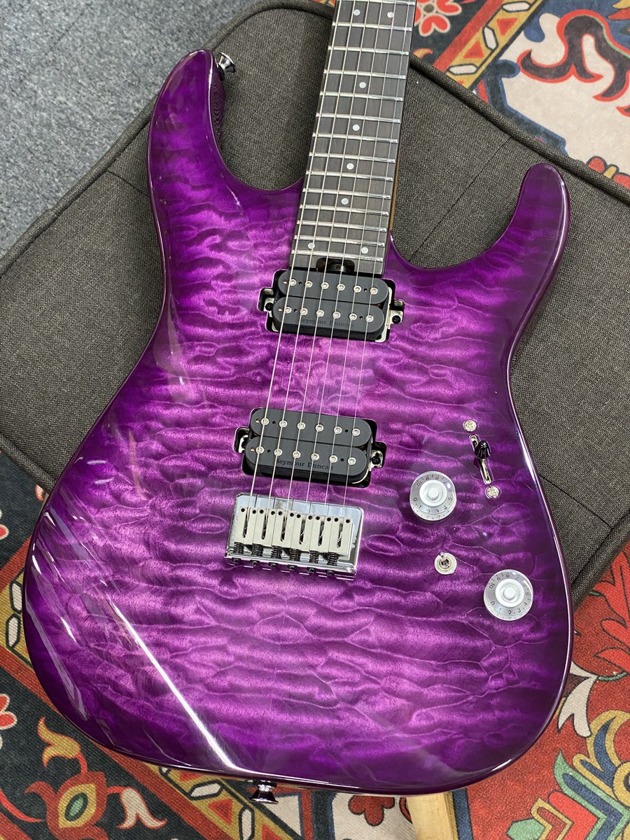 Charvel ( シャーベル ) Pro-Mod Plus DK24 HH HT EB QM, Violet