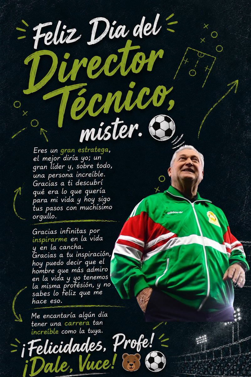 Monsediazvuce's tweet photo. Feliz Día del Director Técnico, míster
#Vucetich #Vuce https://t.co/2TIzh5veYC