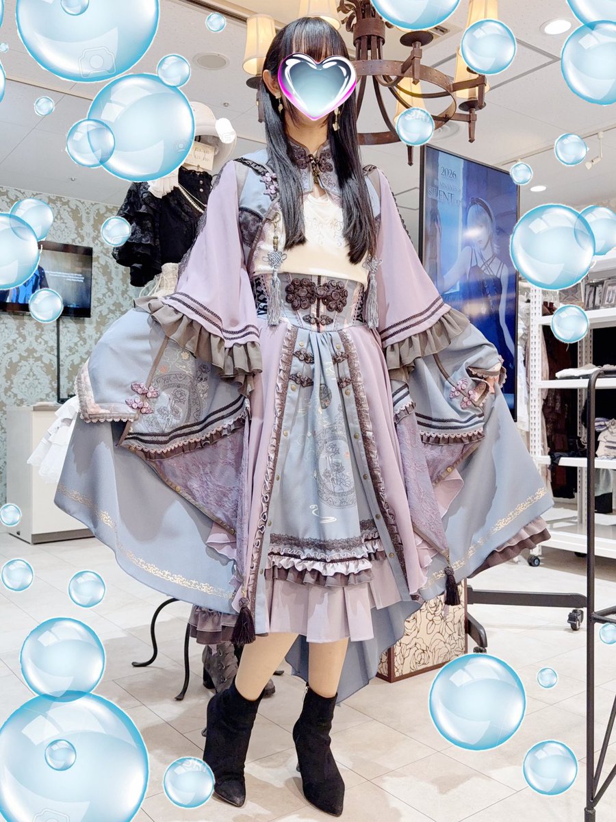 ちゃえ様 お洋服 セット お客様スナップ 📸 ヤエチカ店 皆様の日常に【OZZコーデ】 🍑桃花幻夢