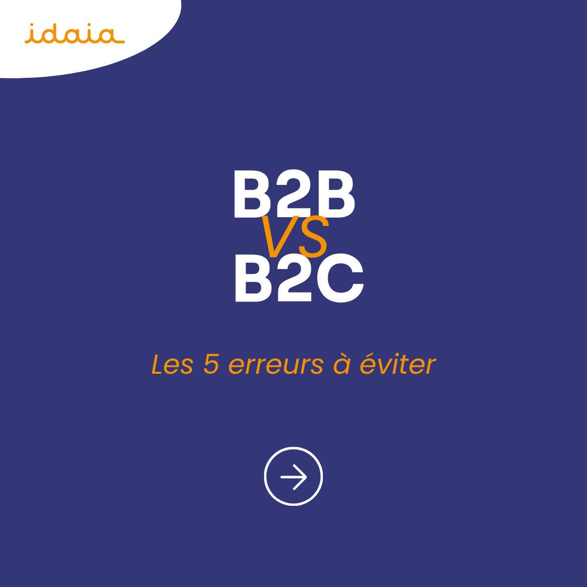 IDAIA_Group's tweet photo. [#B2BvsB2C] Pensez vous vraiment que la logique est la même ?

Découvrez les 5 erreurs les plus fréquentes et pourquoi elles fonctionnent en B2C !

Consulter l’infographie complète pour en savoir plus 👉 https://t.co/6xl1QHcYUf https://t.co/90bqiiFgqg