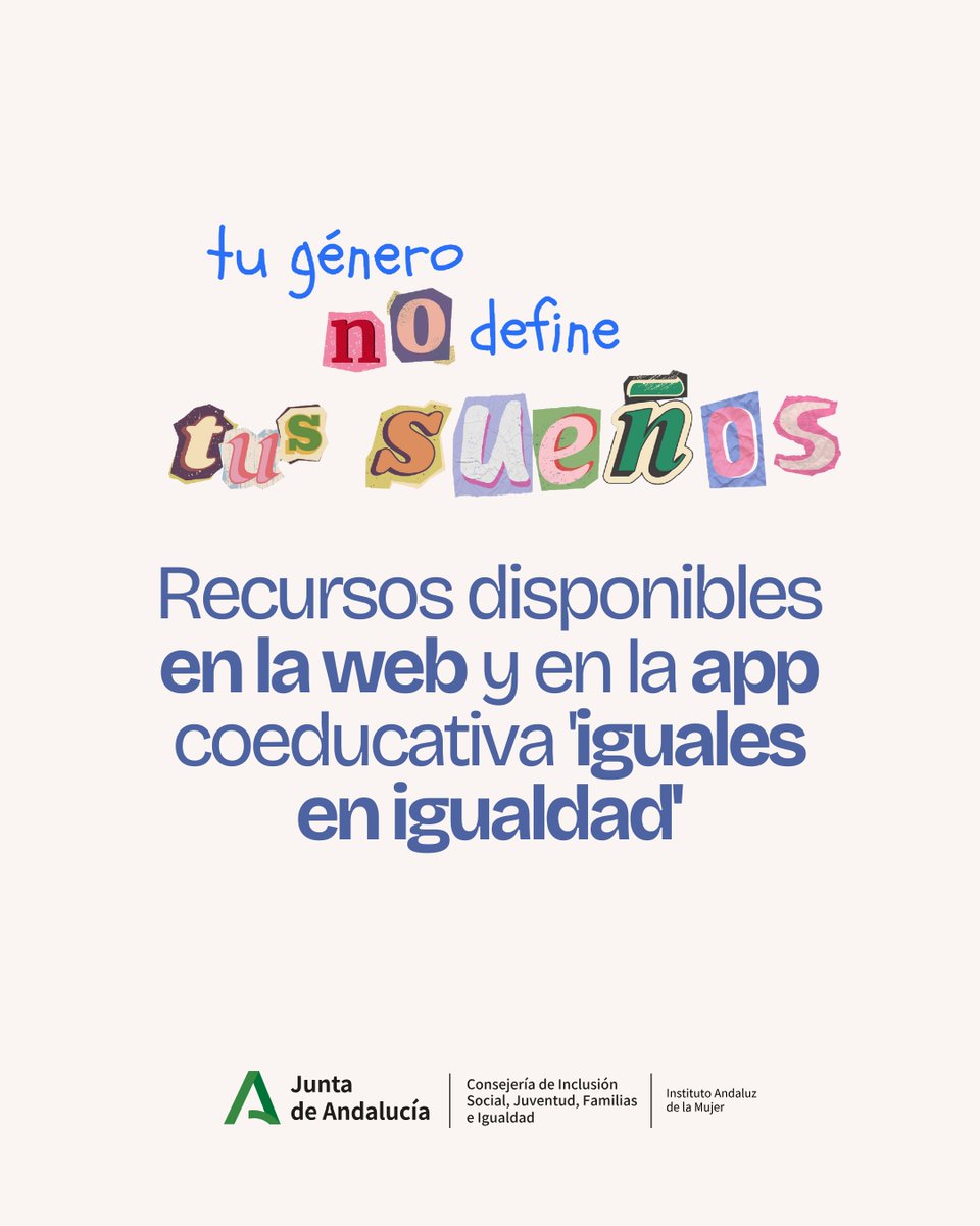 Instituto Andaluz de la Mujer tweet media
