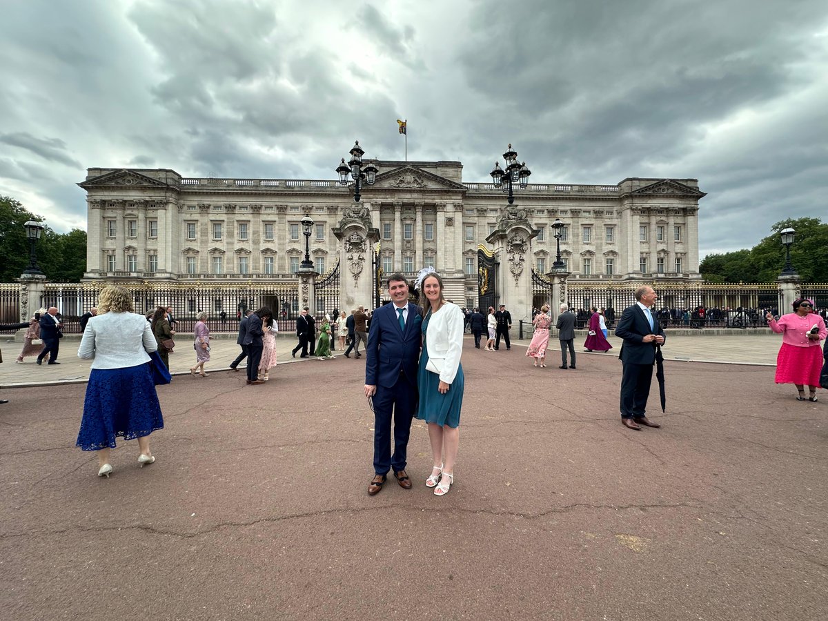 NorthantsLL's tweet photo. Delighted to see Northamptonshire's Claire Stancliffe recognised at a Royal Garden Party yesterday. A three-time Deaflympian and multi medal-winning footballer, she’s not only excelled on the pitch but helped fundraise 2023 World Deaf Football Championships. Truly inspiring. https://t.co/z5eFe33Wui