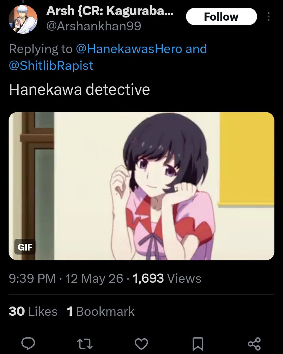 HAD5541's tweet photo. @mahirusoldier Honestly this guy i quite silly too bcs how can they say this while being a monogatari fan https://t.co/EFisgDKobp