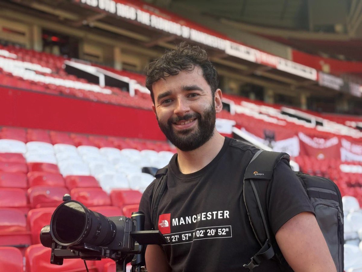 adampaters0n's tweet photo. I’ve filmed a lot of things in my life, but nothing comes close to filming in Old Trafford with none other than Rio and Casemiro. 

It’s personally some of the best stuff I’ve shot, and the interview itself is brilliant. Do give it a watch if you like https://t.co/w2PGrF3FY2