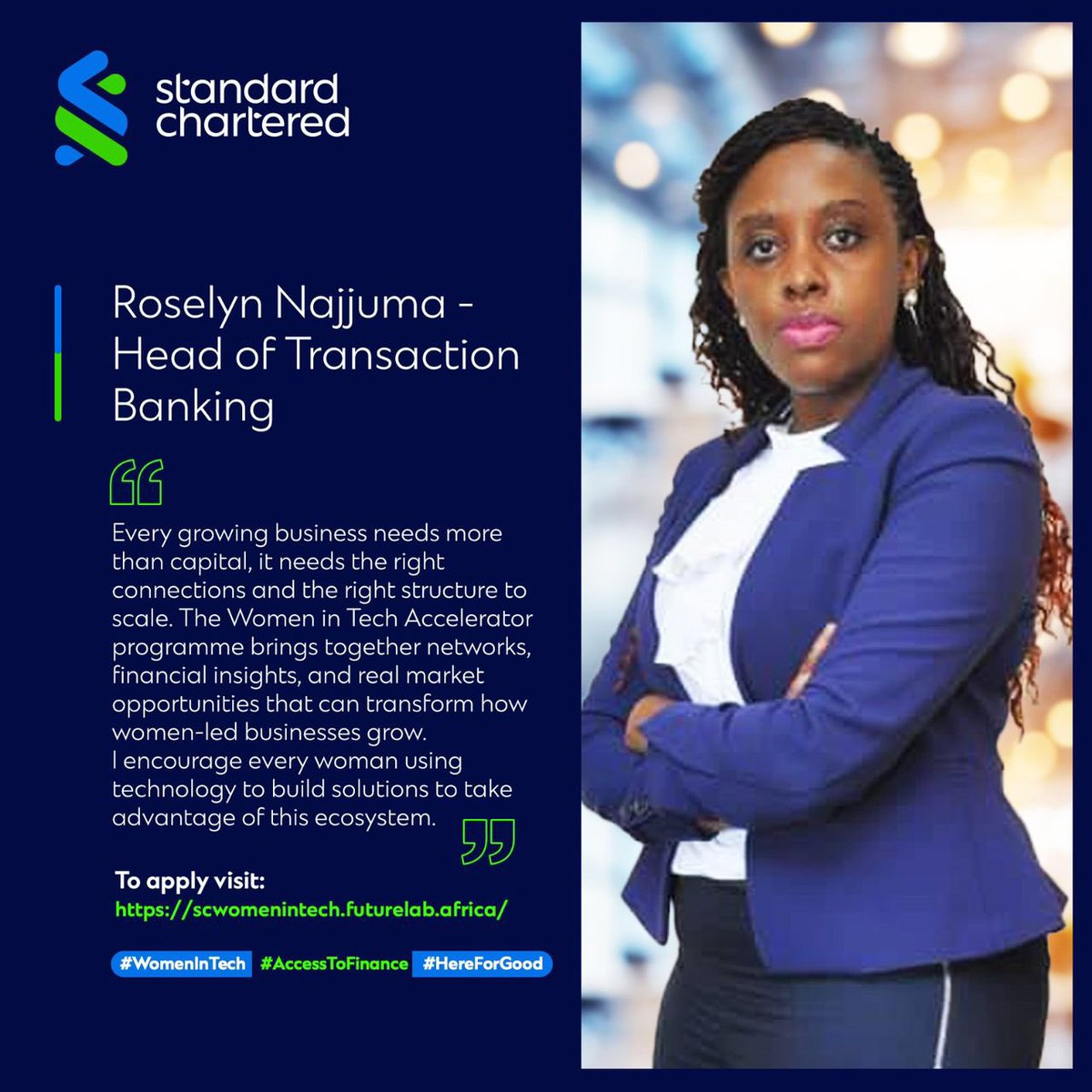 Standard Chartered UG tweet media