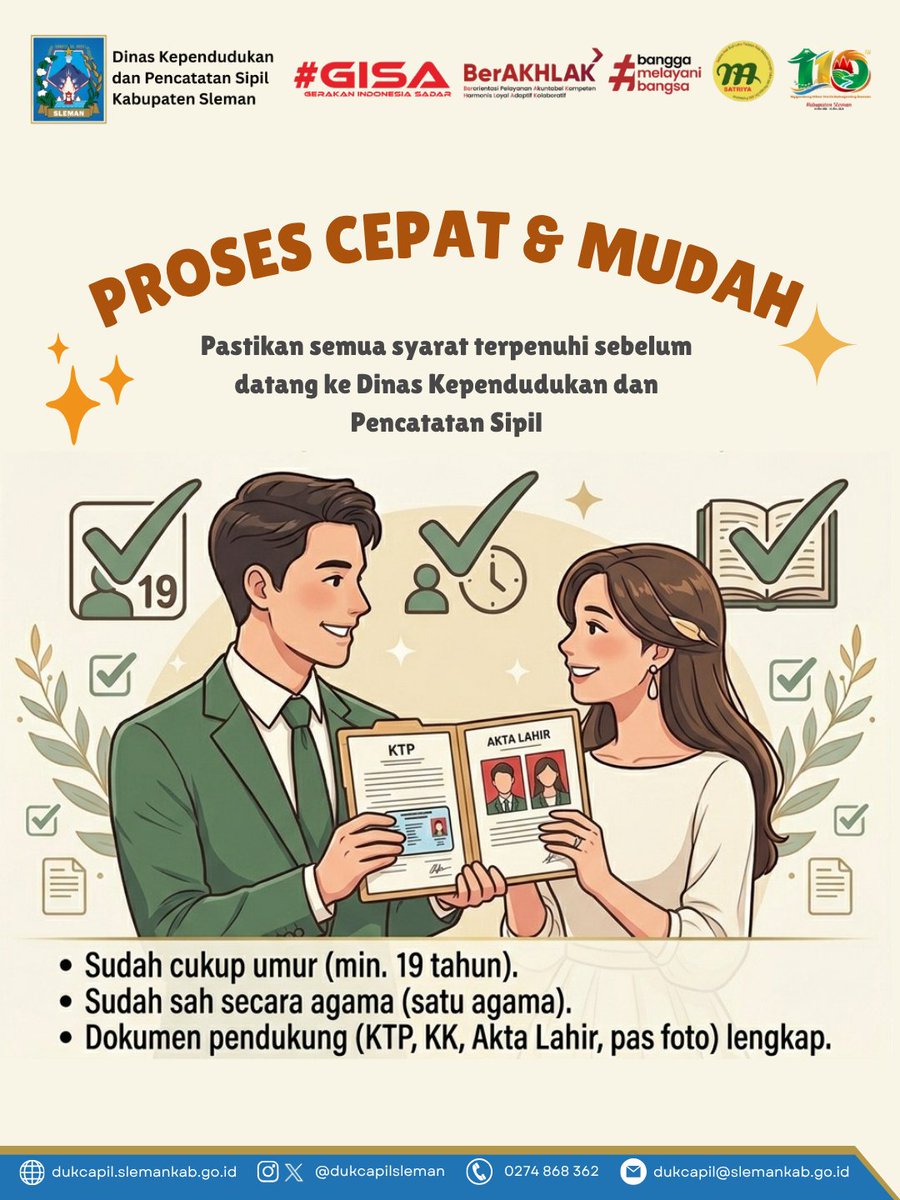 Disdukcapil Kab. Sleman tweet media