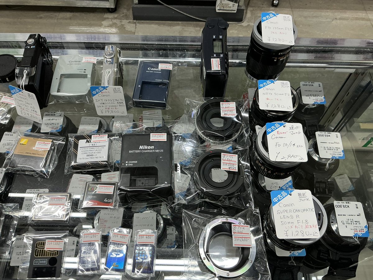 現状品、ジャンク品入荷しました📸 #トップカメラ #中古カメラ