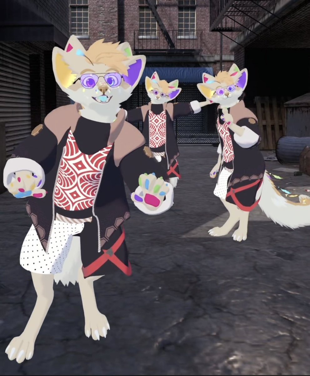 MetaUnlime's tweet photo. Нарисовал своего фурри-подписчика в vrchat! 

https://t.co/rAqDQweiz7
#vrchat #furry #drawing https://t.co/MLnqP6dlnl