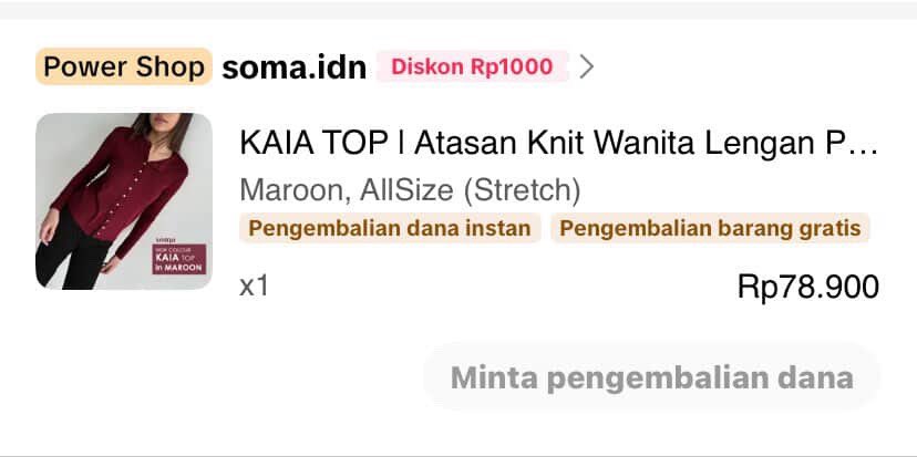jaysecreties's tweet photo. 50K JARANG DIPAKE LIKE NEW https://t.co/JVOkkQAULl