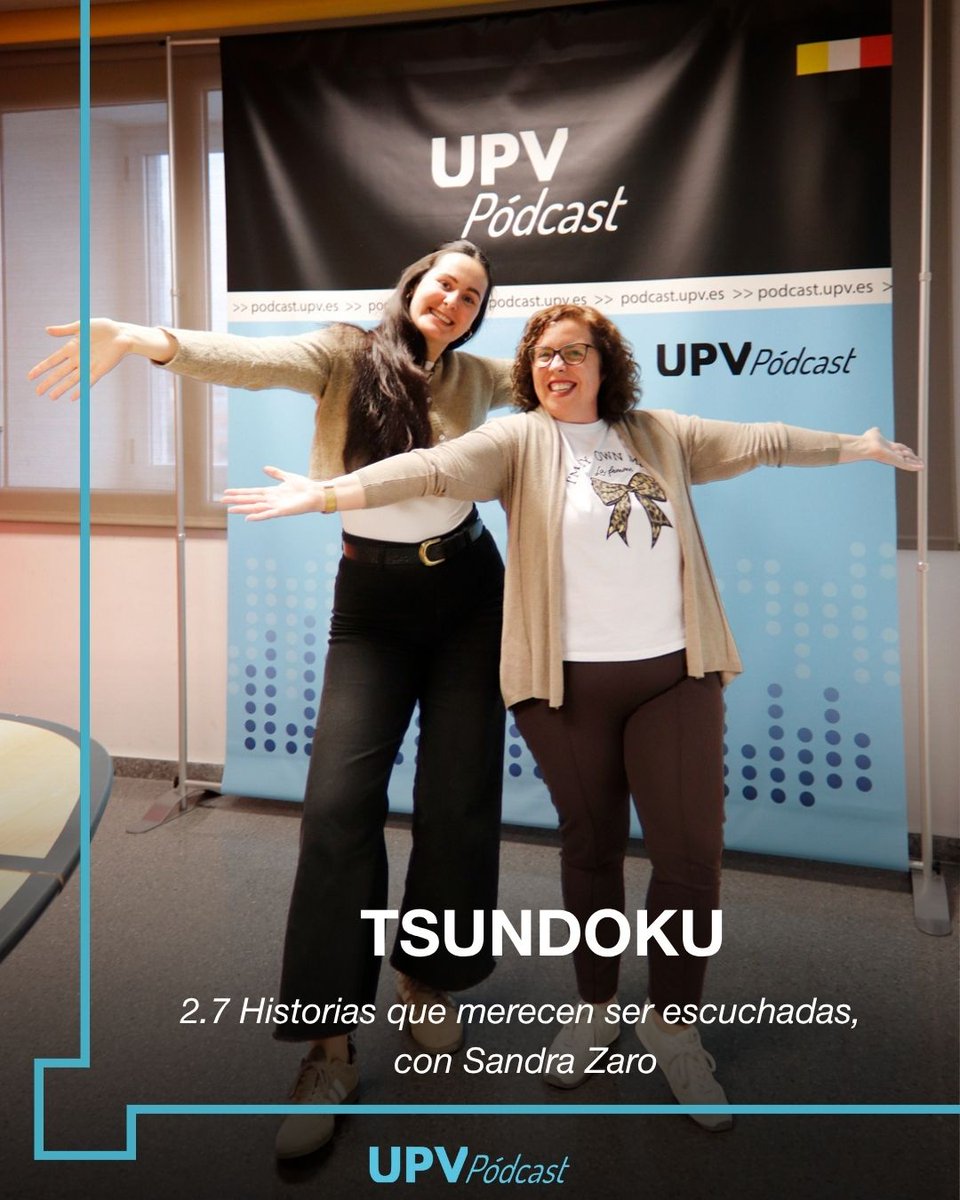 UPVPodcast's tweet photo. 📚 [TSUNDOKU. Libros y literatura]

💕 Historias que merecen ser escuchadas, con Sandra Zaro

❤️‍🩹 Tras la muerte inesperada de Paula, su hermana decide dar vida a los libros que dejó escritos. Podría ser la sinopsis de una novela, pero es la vida misma.

🎧 https://t.co/8hOcJNwplc https://t.co/0Oo68ikTtA