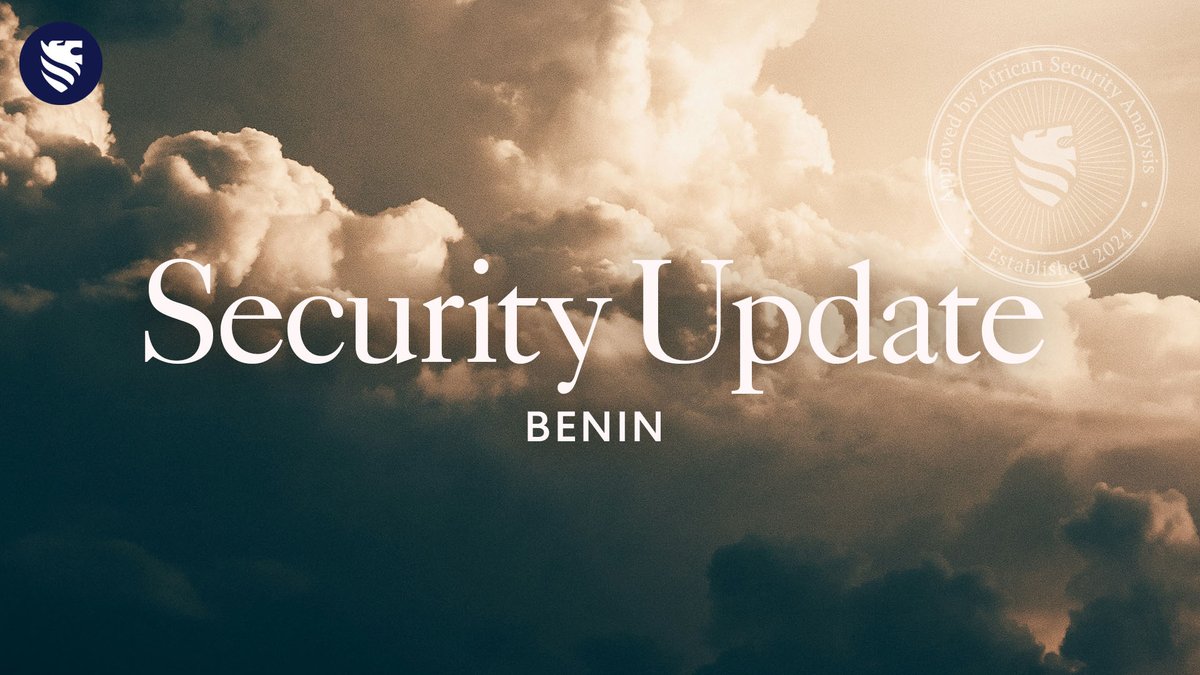 ASA_Today's tweet photo. Security Update Benin: March attacks in Alibori and Atacora underline a tightening risk mix for the incoming Wadagni administration: JNIM can still hit Beninese military posts, seize equipment, and exploit porous corridors linking Burkina Faso, Niger, and Nigeria – while rising fuel costs deepen reliance on informal cross-border supply chains that armed/criminal actors can tax and weaponize. Regional security cooperation is ramping up, but the near-term stability test is the convergence of insurgent pressure + illicit border economies + cost-of-living stress. 

Read Full Security Update here: https://t.co/I0IRc5bk4b

#Benin #SecurityUpdate #Sahel #JNIM #Alibori #Atacora #Borgou #CounterTerrorism #BorderSecurity #WestAfrica #FuelPrices #EnergySecurity #Smuggling #OrganizedCrime #SecurityCooperation #GulfOfGuinea #StabilityRisk #Burkina_faso #Niger #Nigeria